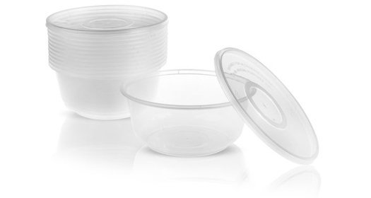 一次性圆形食品容器