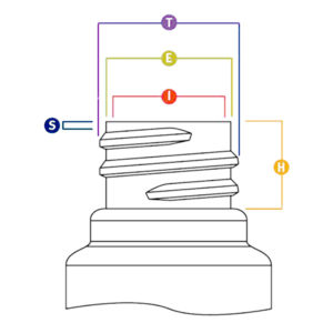 PET瓶颈表面尺寸测量